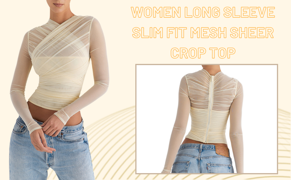 Amazon.com: FWSAM Women Sexy Criss Cross Wrap Sheer Mesh