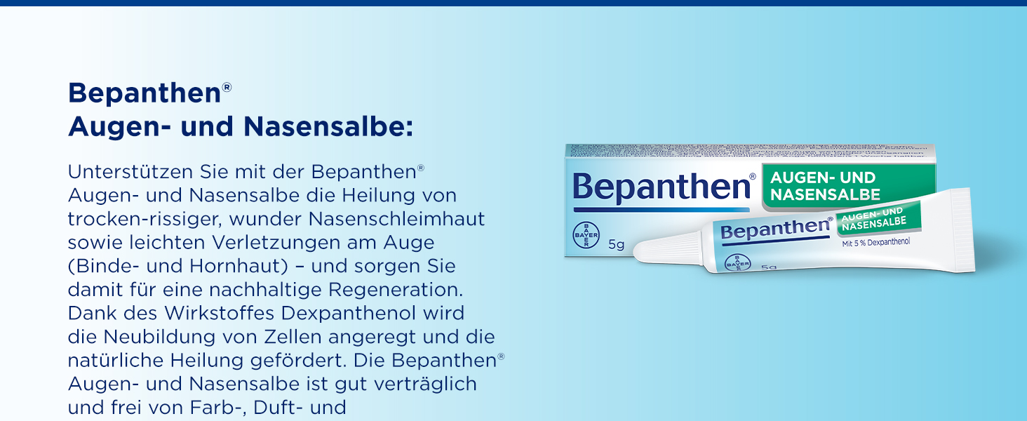 Bepanthen Augen Und Nasensalbe Haltbarkeit Nach Anbruch www.amazon.de