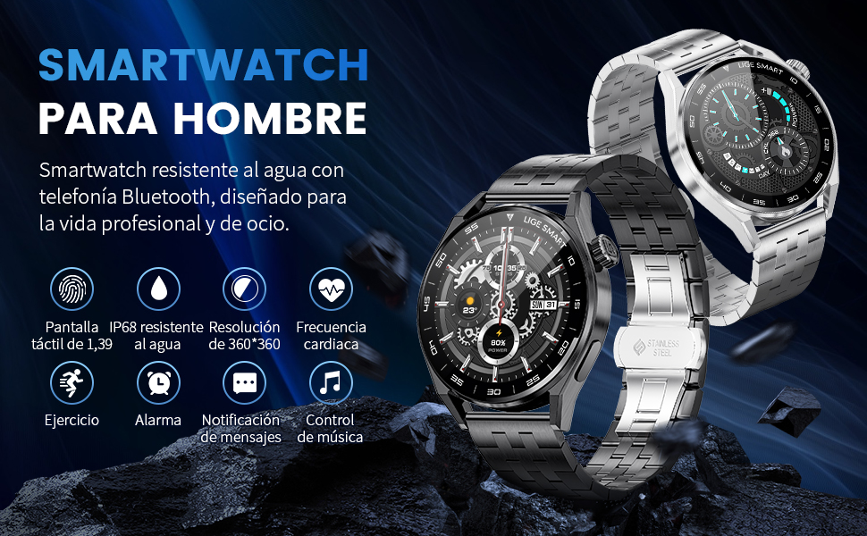 SMARTWATCH PARA HOMBRE