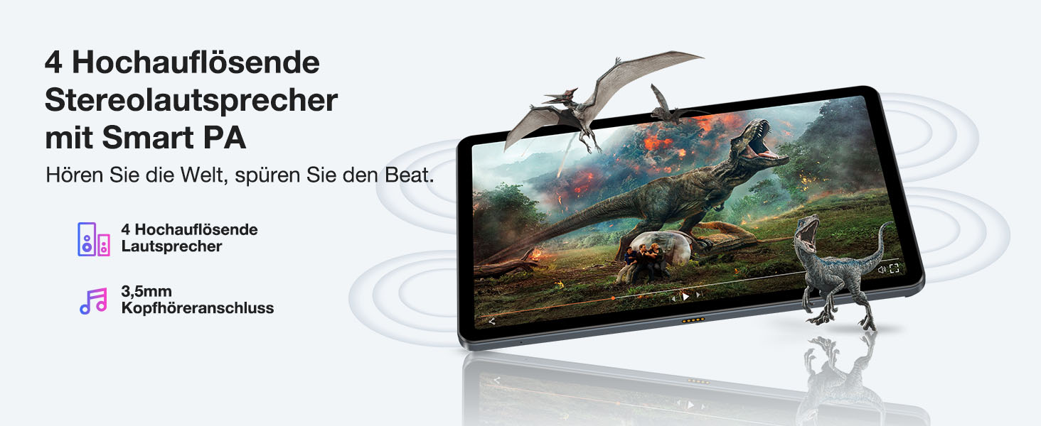DOOGEE T30SE Tablet Android 14 Gaming Tablet 11 Zoll