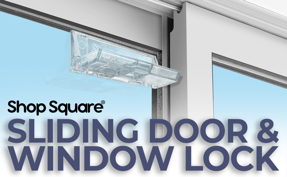 Sliding Door Lock for Home Safety, Sliding Window Locks, Sliding Patio