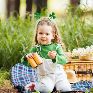 St Patrick&#39;s Day Shamrock Headbands