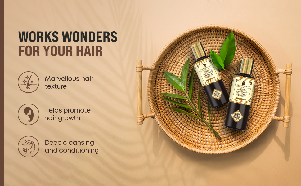 Hair Cleanser, Oil, 200 ML, Anjali herbavedic, Natural, Original