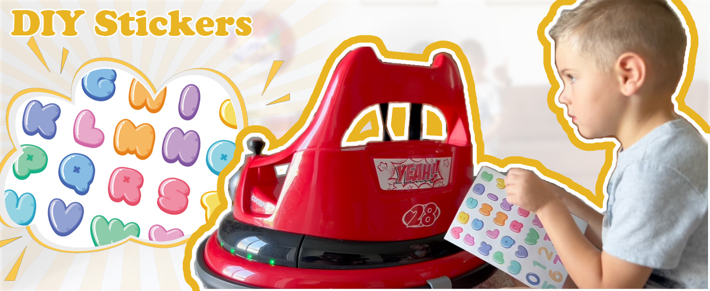 baby bumper car with remote