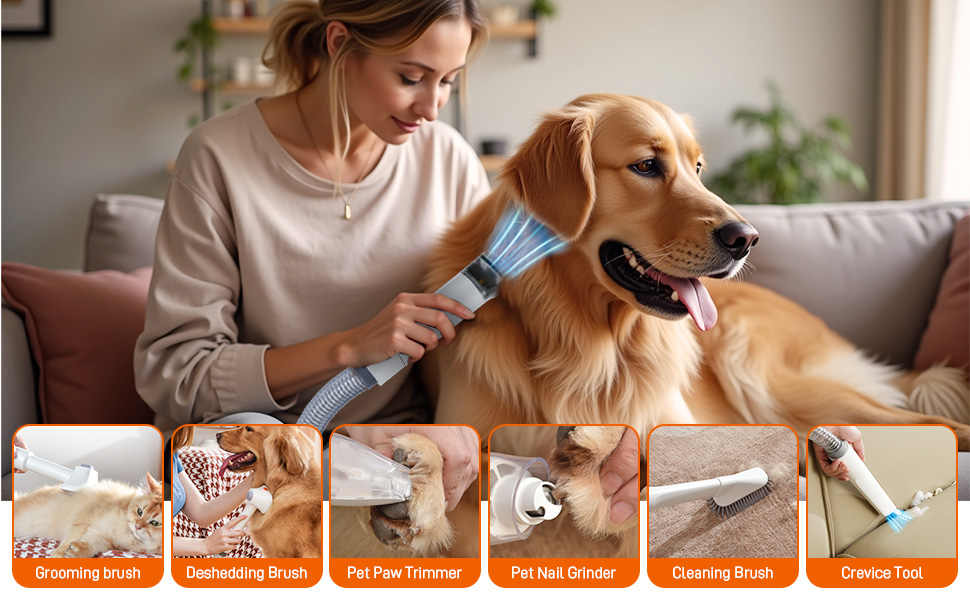dog grooming vacuum for shedding