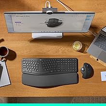 【2時間のみ使用】MX ERGO + 未使用LogiBolt セット Amazon.co.jp: ロジクール 静音 ワイヤレス トラックボール