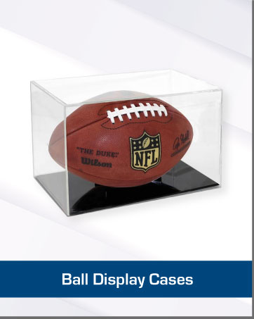 football display case basketball display case baseball display case