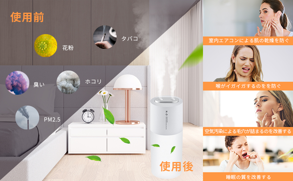 ダブルデイ加湿器 Amazon.co.jp: Sugarman 加湿器 卓上 ダブルノズル 400ml大容量