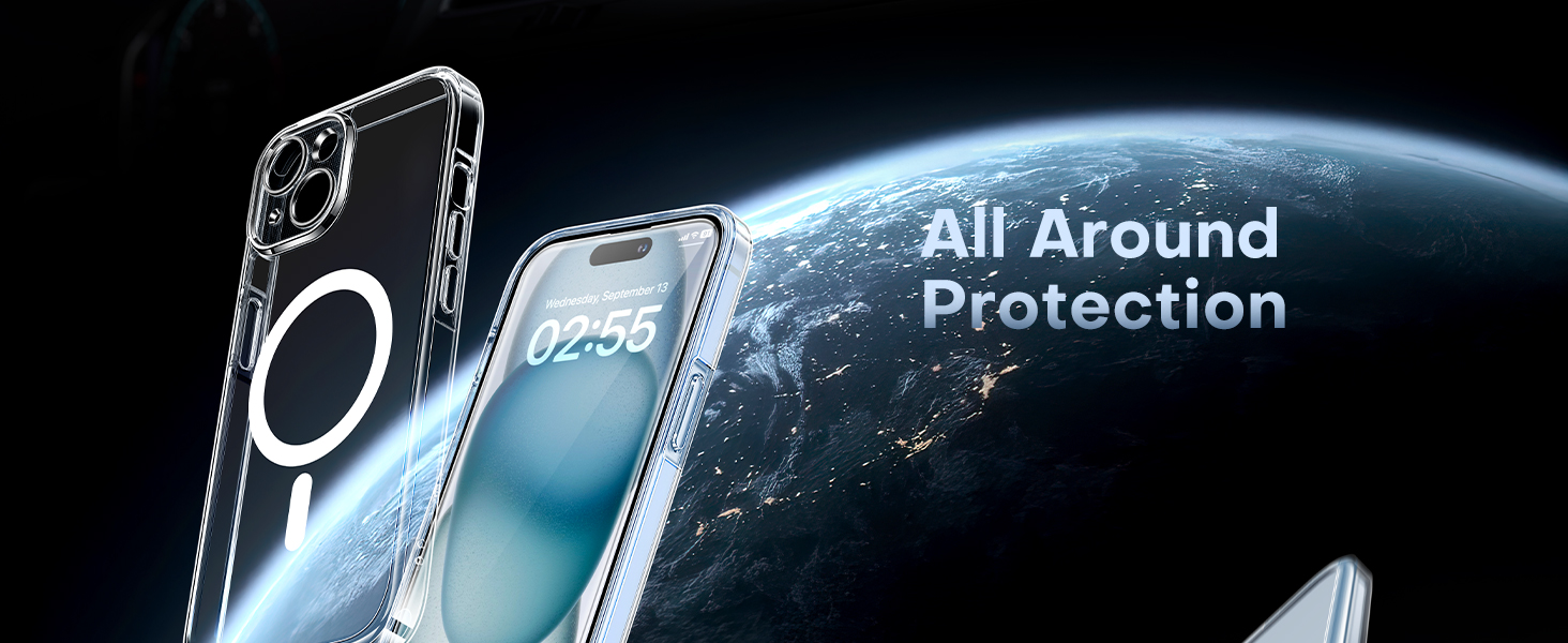 15 plus clear case