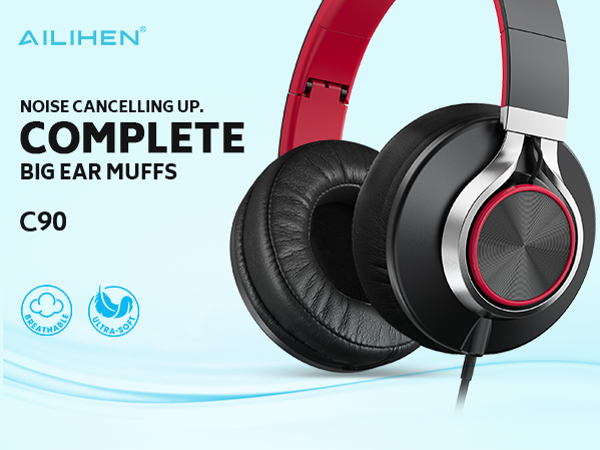 257 Amazon.com: AILIHEN Wired Headphones with Microphone, Over