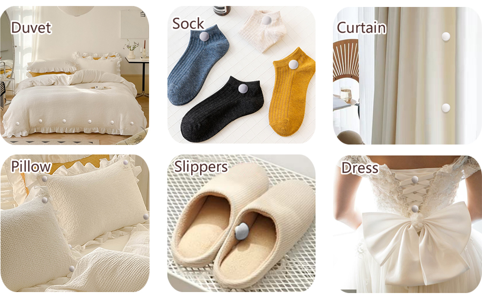 DamaHo Duvet Clips 16 Sets, Duvet Clips for Comforter