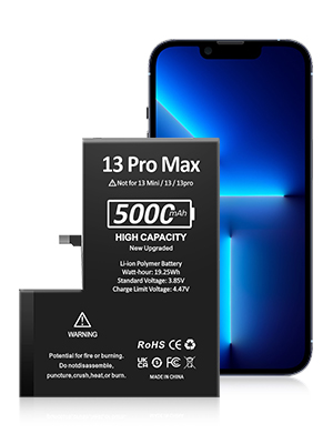 SHENMZ Battery for iPhone 13 pro max, 5000mAh High Capacity