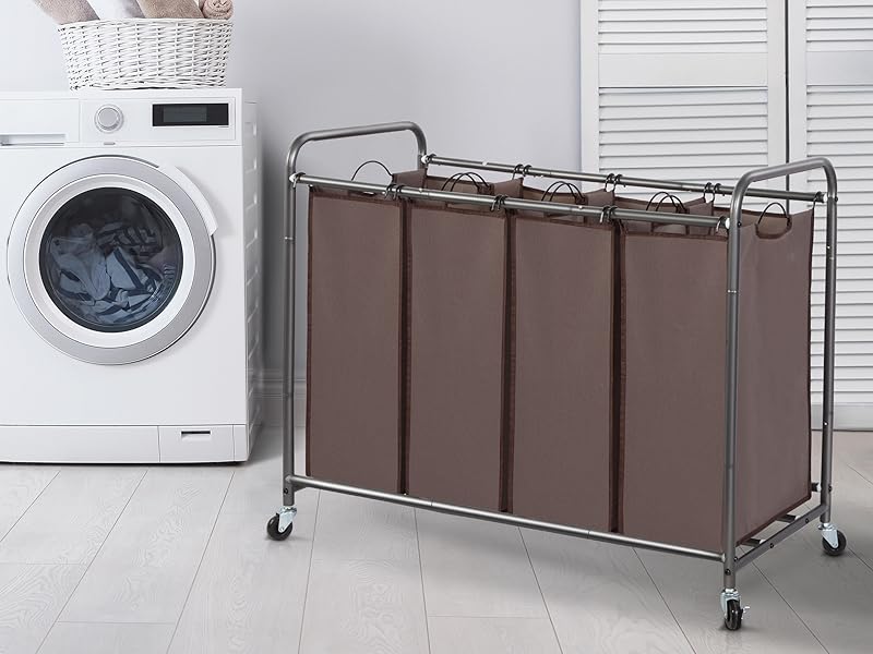 4 section laundry sorter