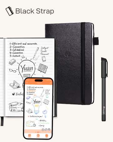 smart pen with notebook