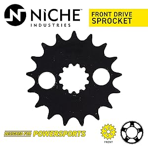 en.★ Amazon.com: NICHE Drive Sprocket Chain Combo for Kawasaki