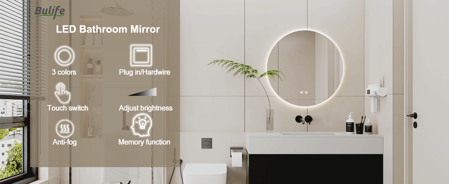 vanity mirror with lights