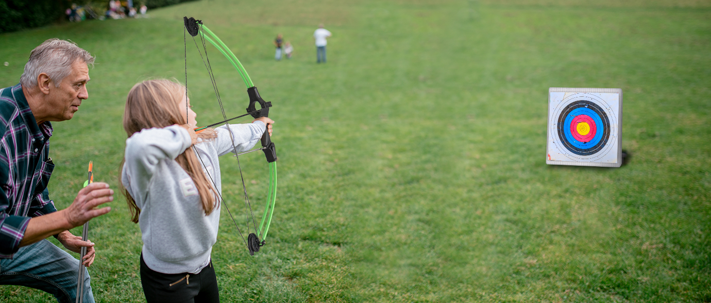 archery bow and arrow