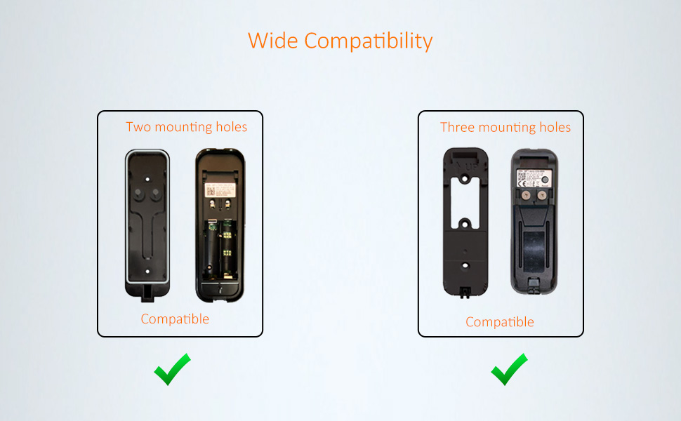 AutoSonic Mount Made for Blink Video Doorbell Adjustable Design