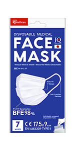 Medizinische Einwegmaske - Disposable Medical Mask PK-W