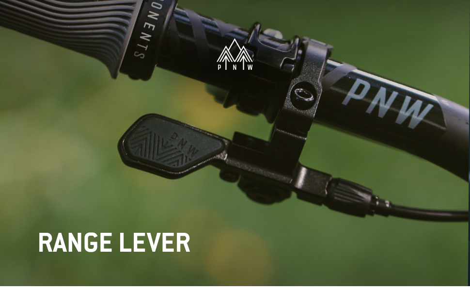 PNW Components Range Dropper Lever, Black, 22.2mm clamp w