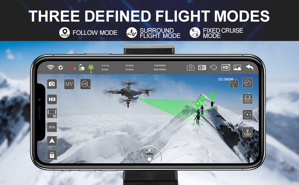 NMY S38 Drones with Camera for Adults 4k, 5G WIFI Transmission Drone