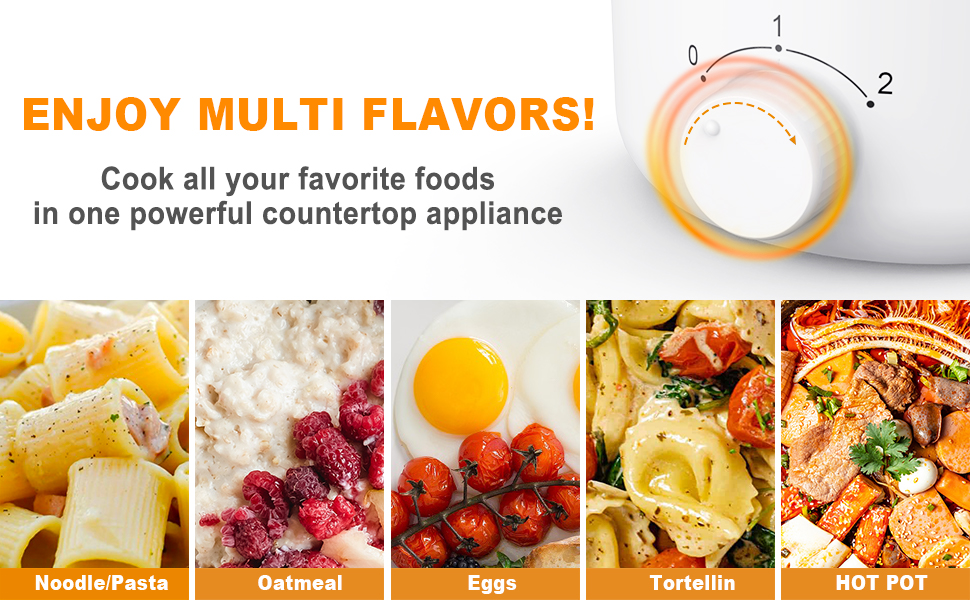 Rvrimaxum Multifunctional Electric Cooking Pot