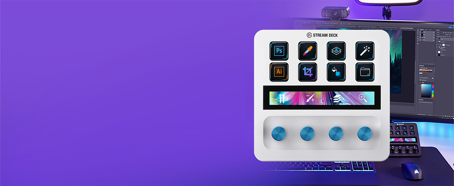 Stream Deck + White