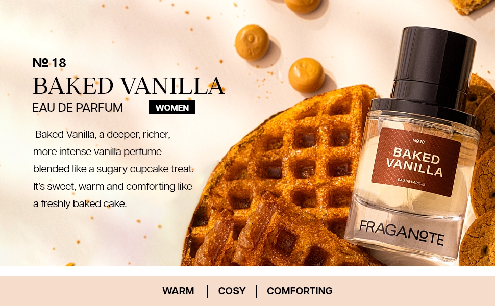 Fraganote Backed Vanilla perfumr for Woemn 