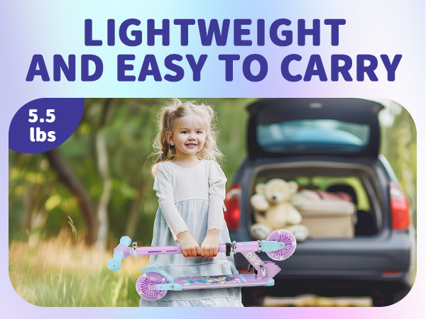 LIGHTWEIGHT AND EASY TO CARRY