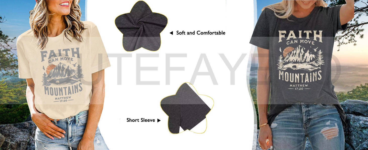 Faiht Mountain Shirt for Women