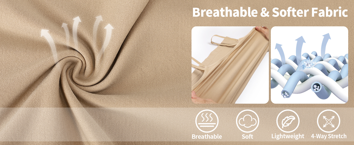 Camisole Tank Tops for Girls, Stretch Undershirts Comfortable Camis with Clear Straps and Silicone Cover 4 girls nude top