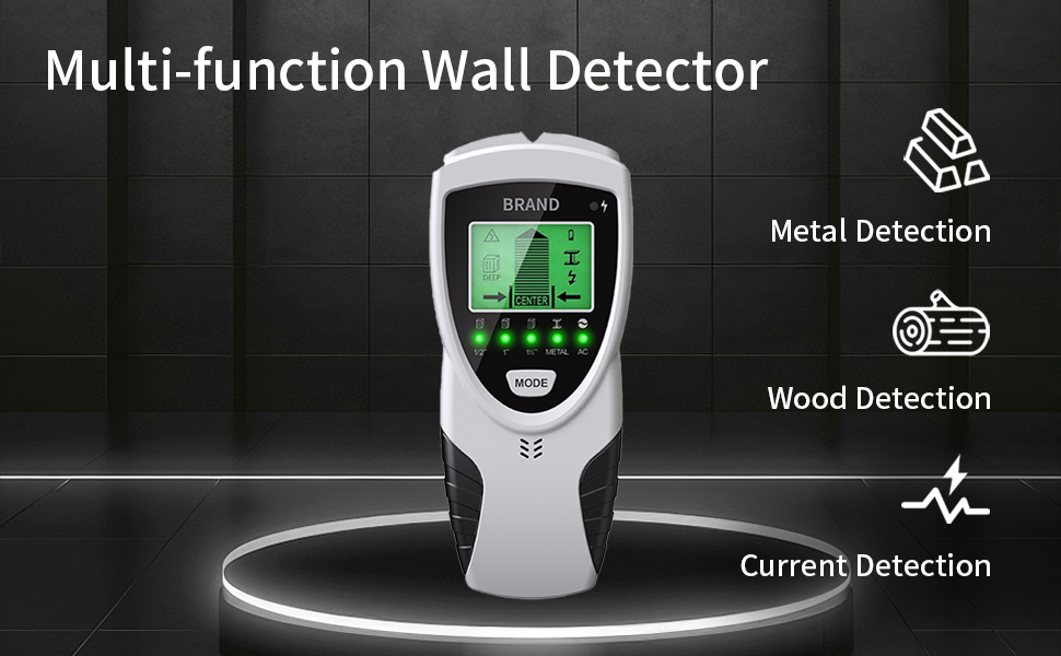 Stud Finder Wall Scanner 5 in 1 Stud Detector Cable Detector for