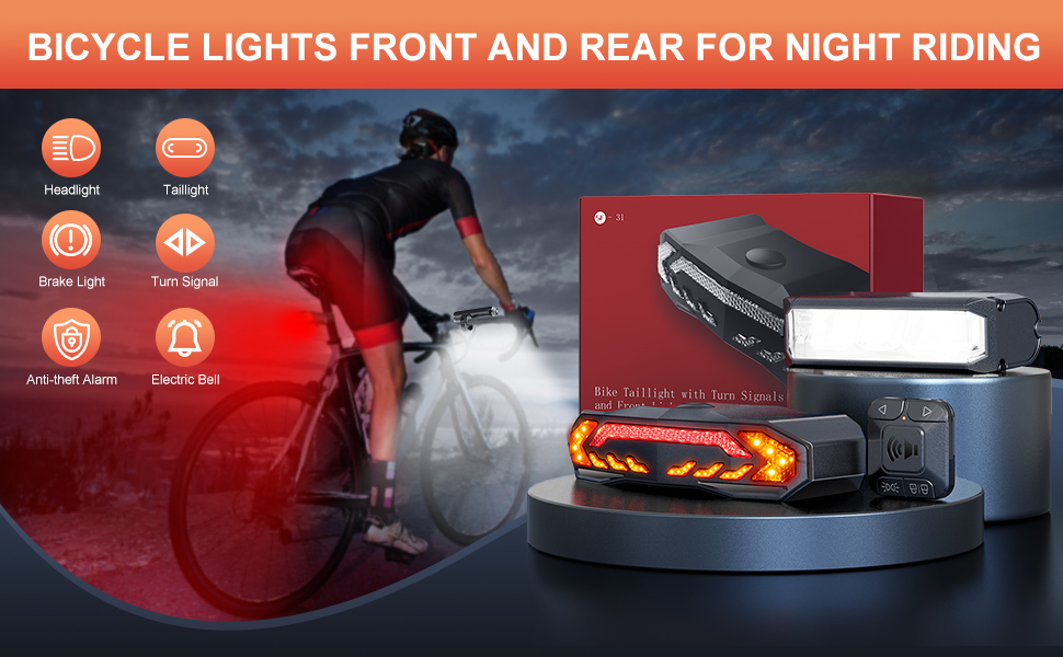 ONVIAN 2000 Lumen Bike Headlight Rechargeable Bike Light