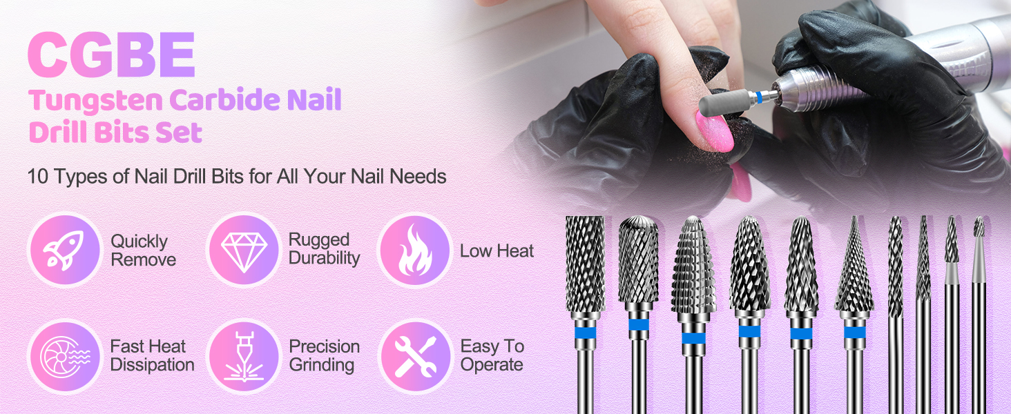nail drill bits