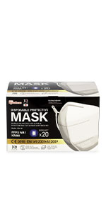 Einweg-FFP2-Masken - Disposable Protective Mask IDM-W