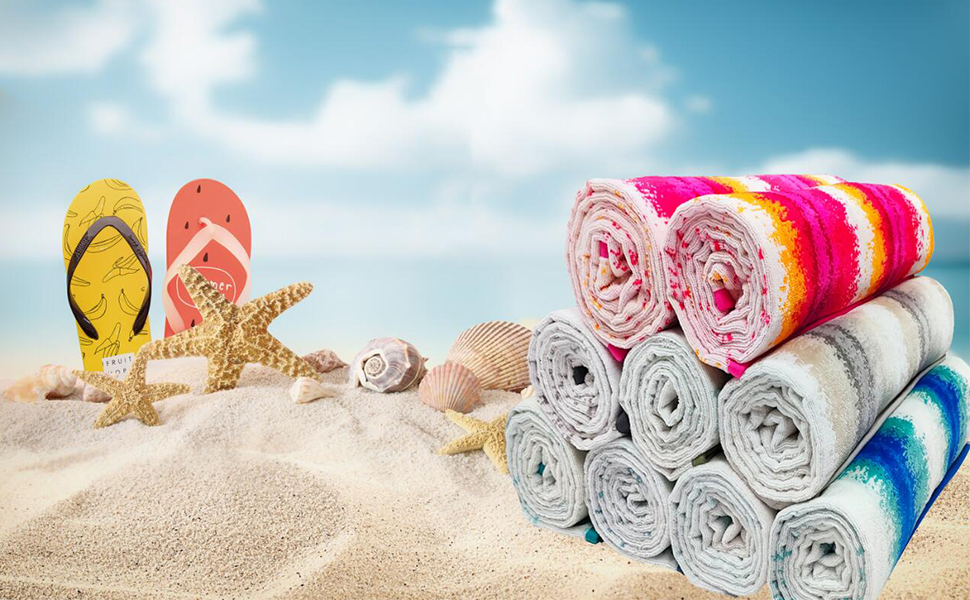 Coastline beach towel 2