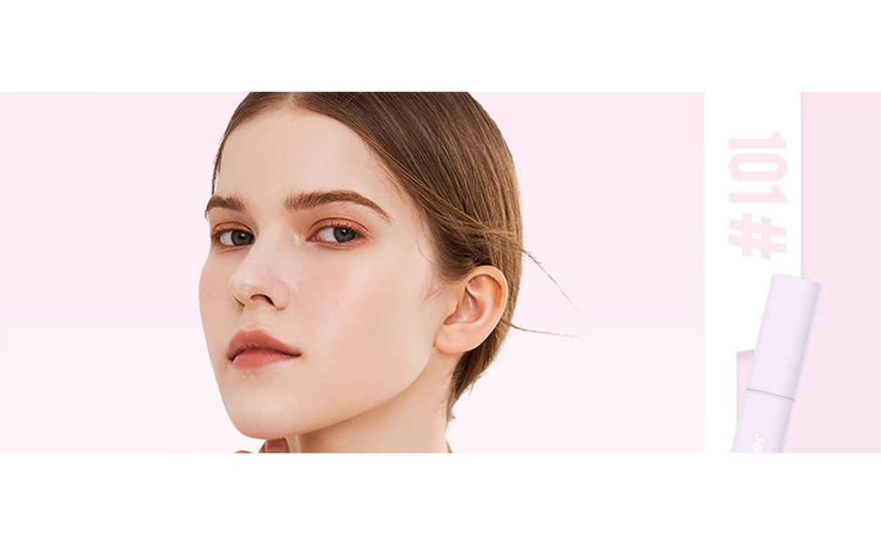 NALACAL Liquid Highlighter Makeup Pen, Matte Highlighter for Face Brightening, Natural Brightening Cushion Blush Stick Fine Matte for Women (Pink, 5ml) 12 6