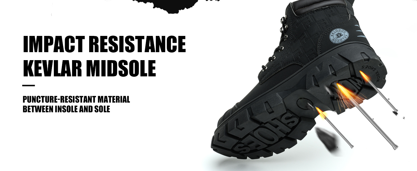 Steel toe wrok boots