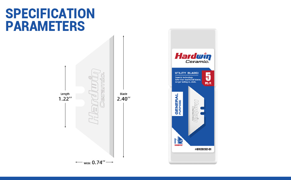 Utility Blade Specification