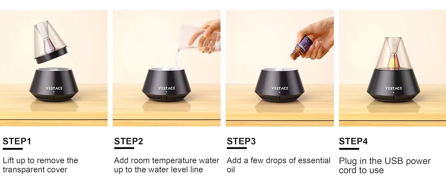 easy to use with 4 steps