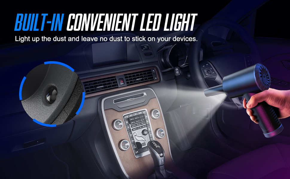 Compressed Air Duster Keyboard Cleaner Electric Air