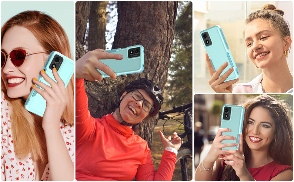 Motorola Moto G Play 2024 Case Mint Green 05