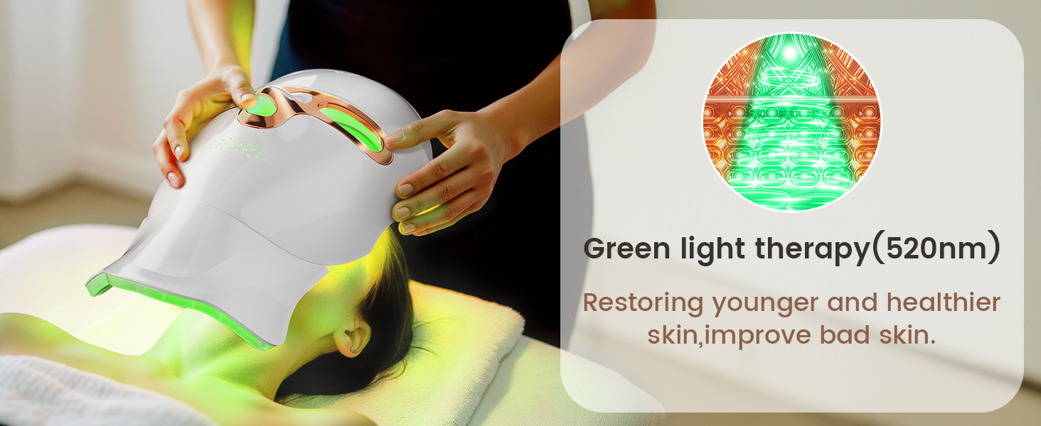 Masque LED de lumière rouge pour visage