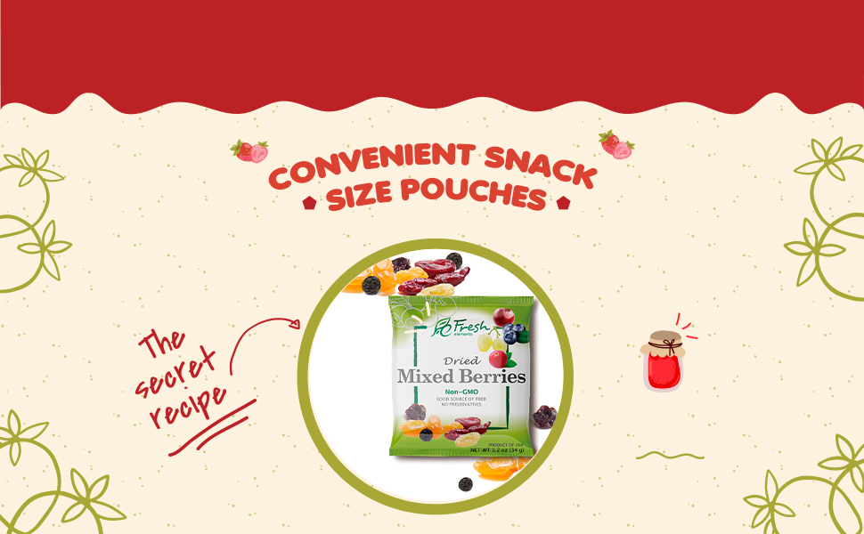 Convenient snack dred mixed fruits