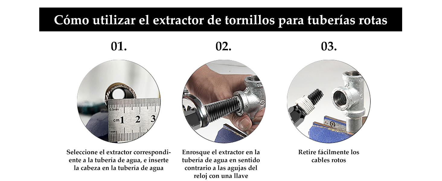 Extractor Roscas Fontaneria