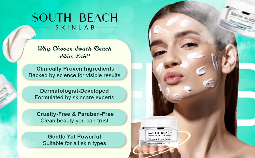 Amazon.com: South Beach Skin Lab Repair & Release Cream 1 Oz.Fight - South Beach Skin Lab Repair And Release
