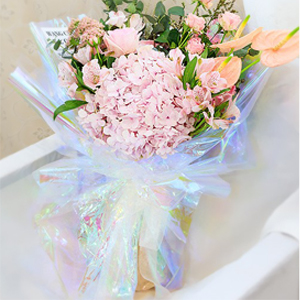 Giiffu Iridescent Film Cellophane Wrap Roll 