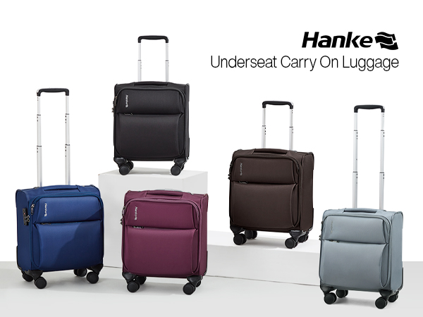 Amazon.com | Hanke 16 Inch Underseat Carry On Luggage with
