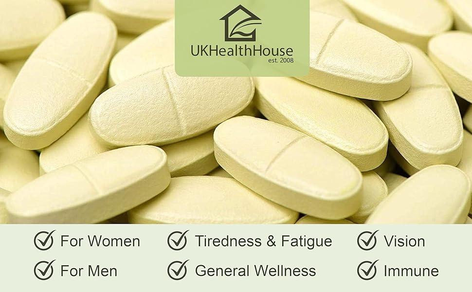 UKHealthHouse High strength Vitamin C, Copper, Magnesium & Zinc with