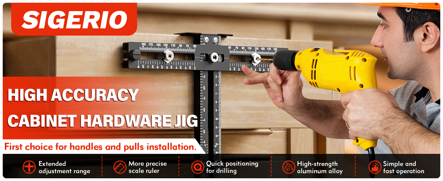 cabinet hardware jig